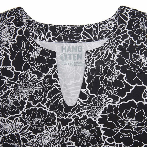 Hang Ten Sun Dress, 3/4 Sleeve, UPF Sun Protection - Picture 4 of 16